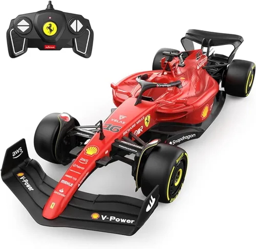 Miniatura 11 de RASTAR Red Bull F1 - Coche RC a escala 1/18 - Oracle Racing 2022 Mando a distancia Fórmula 1 RB18 Modelo Sergio Pérez - Azul oscuro 2.4G para niños