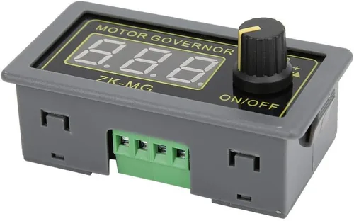 Miniatura 9 de DEWIN PWM Motor Driver, DC 5V 12V 24V 150W controlador de velocidad del motor regulador de velocidad ajustable con interruptor de perilla variable