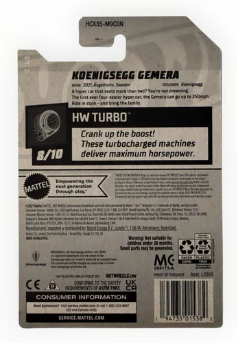 Miniatura 2 de Hot Wheels Koenigsegg Gemera