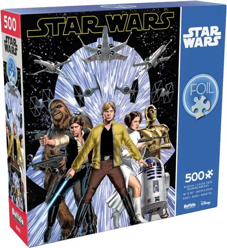 Miniatura 3 de Buffalo Games - Rompecabezas de aluminio - Star Wars - Una nueva esperanza - Rompecabezas de 500 piezas