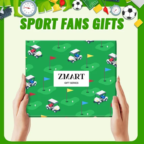 Miniatura 6 de Zmart Calcetines divertidos para hombres y mujeres, regalos para amantes del golf, caza, pesca, calcetines de Navidad