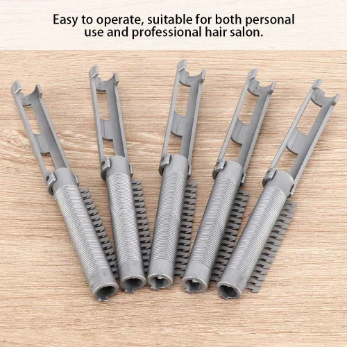 Miniatura 4 de Kit de varilla permanente – 25 clips de rodillos para peinar raíces, varillas pequeñas y abrazaderas para rizos de pelo de salón o bricolaje