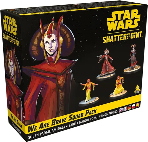 Star Wars Shatterpoint We Are Brave SQUAD PACK - Juego de miniaturas de mesa, juego de estrategia para niños y adultos, a partir de 14 años, 2