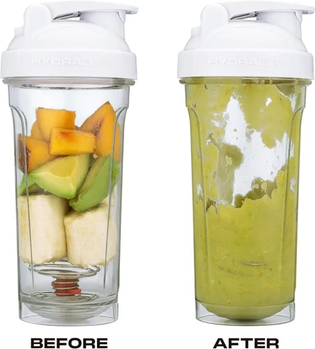 Miniatura 3 de HydraCup Power Shaker con batidor pesado, 28 onzas, mezcla más rápida, requiere menos agitación, batidos de proteínas sin grumos, taza agitadora