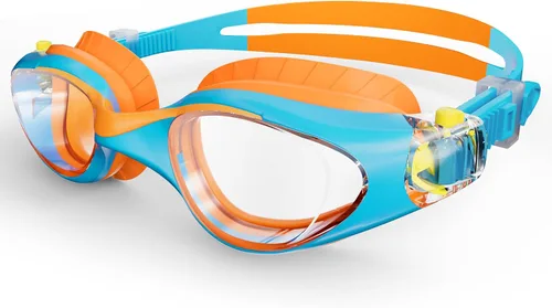 Miniatura 18 de Kids Swim Goggles, Anti-Fog UV Protection, Leakproof Adjustable Strap Swimming Goggles for Boys Girls Ages 6–14