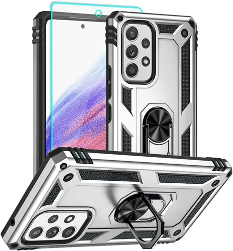 Miniatura 13 de Funda para Samsung A53 5G, Galaxy A53 5G con protector de pantalla HD, [grado militar probada en caídas desde 16 pies], funda protectora de teléfono