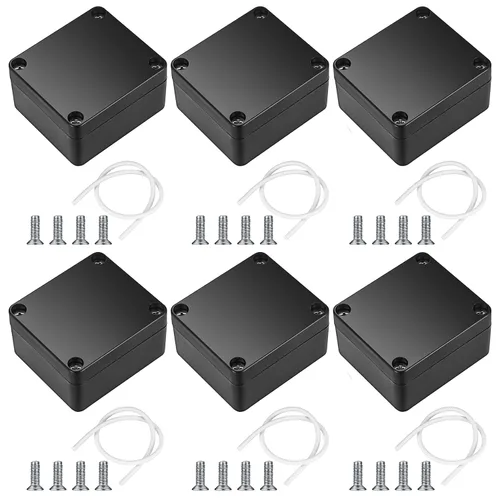 Miniatura 10 de Caja de Proyecto, 2 Piezas Caja de Conexiones Eléctricas, IP65 Carcasa de Proyecto Eléctrico Impermeable, Cajas Eléctricas de Exterior de Plástico