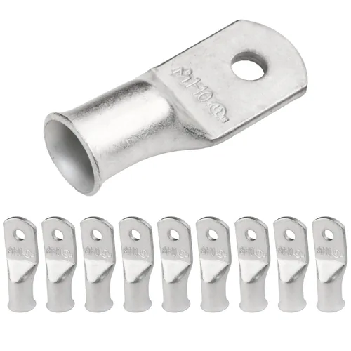 Miniatura 40 de SELTERM 5 piezas terminales de cable de cobre estañado 1/0 AWG perno de 1/2", extremos de cable de batería, terminales de anillo, conectores
