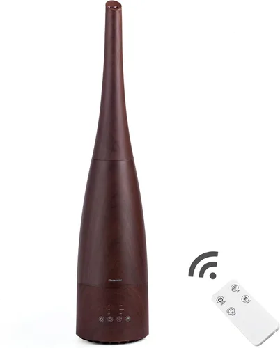 Humidificador de niebla fría, Elecameier humidificador de aire para el hogar/dormitorio con control remoto 2.3L. Humidificador de aire inteligente