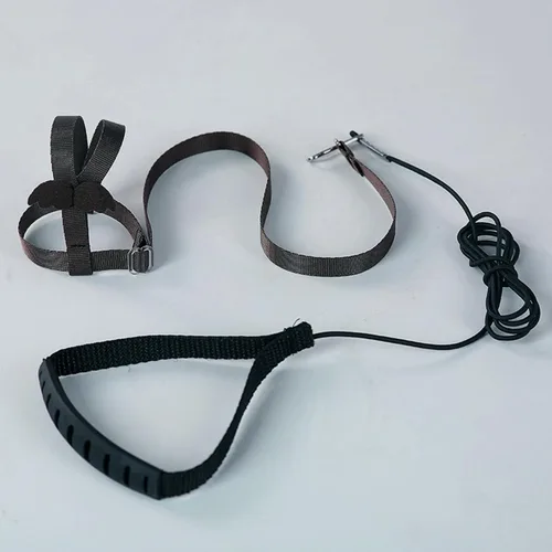 Miniatura 2 de Arnés de loro ajustable para pájaros, correa de cuerda voladora, cuerda de tracción de entrenamiento al aire libre para loros pequeños