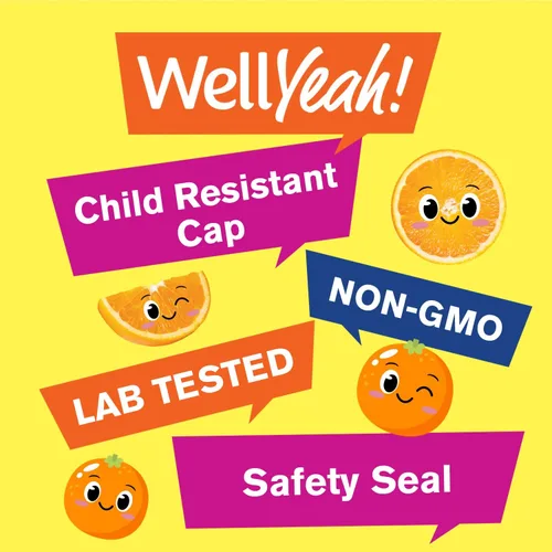 Miniatura 5 de WellYeah Gomitas de vitamina C para niños (250 mg) - 60 gomitas