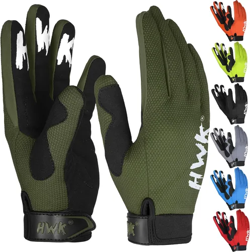 Miniatura 10 de HWK - Guantes de motocicleta para hombres y mujeres, motocross, conducción táctica, ciclismo, carreras de motocicletas, guantes multiusos