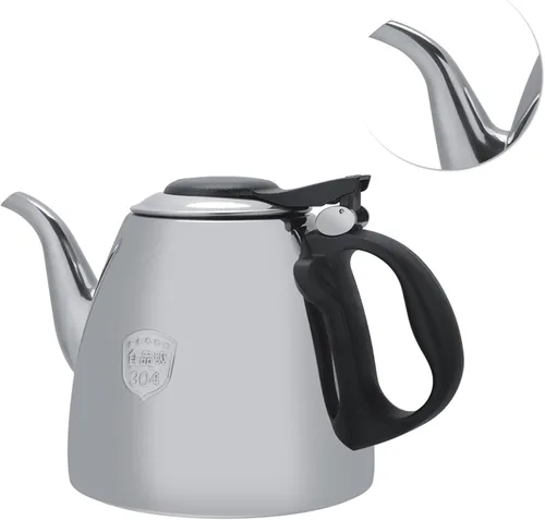 Miniatura 9 de Gavigain Hervidor de té para estufa de 1.5 L, tetera de acero inoxidable con mango resistente al calor para el hogar
