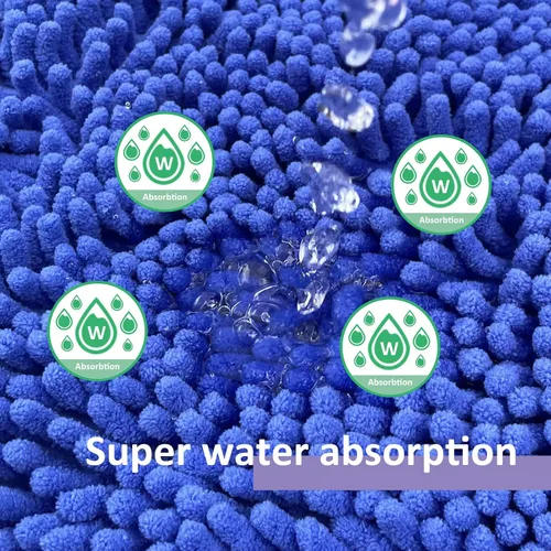 Miniatura 4 de Alfombra de baño azul, súper suave, antideslizante, lavable a máquina, se seca rápidamente, juego de baño ultrasuave de 3 piezas cian-azul