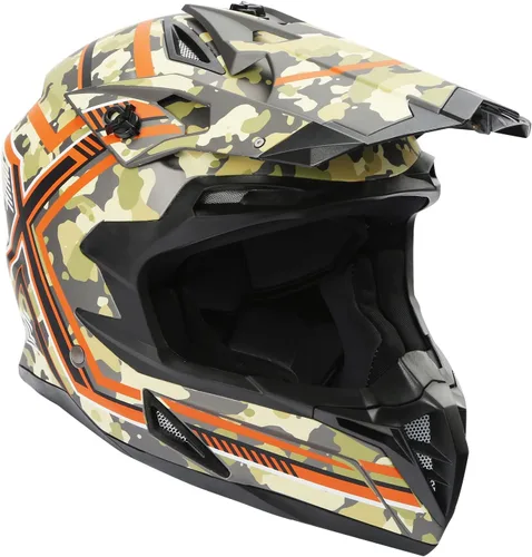 Miniatura 9 de TCMT Casco de motocicleta unisex para adultos, de cara completa, todoterreno, motocross, ATV, bicicleta de montaña, MX casco aprobado por DOT
