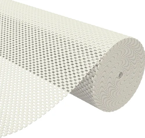 Miniatura 20 de Nevlers Almohadilla antideslizante de 2 x 10 pies Agarre antideslizante de PVC de tejido abierto para suelos de madera dura y otras superficies