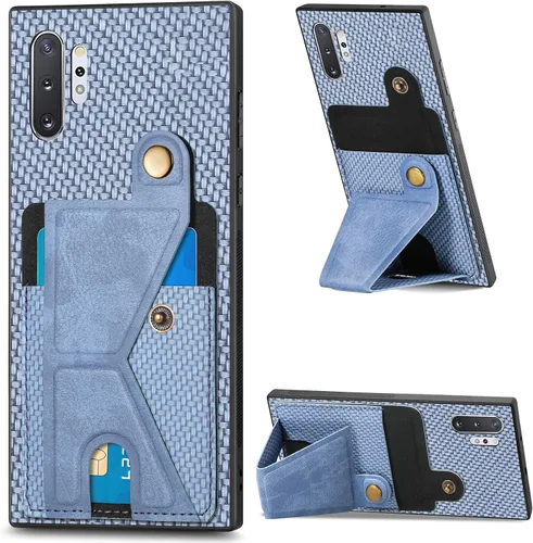 Miniatura 234 de Funda para Xiaomi Poco M5s 4G, Funda para Redmi Note 10 4G / Note 10S 4G / Note 11 SE (India) Funda de cuero PU ranuras para tarjetas Soporte