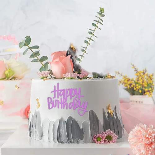 Miniatura 6 de 3 juegos de troqueles de corte de metal de feliz cumpleaños, plantillas troqueladas de mariposa y SENHAI Happy Birthday para hacer tarjetas