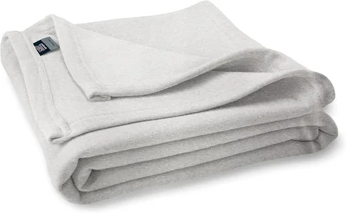 Miniatura 51 de MV Sport Manta Ligera Tipo Sudadera - Cálida y Acogedora, Transpirable de Vellón Tejido de Tamaño Grande, para Sofá, Cama, Viajes, Noches Frías