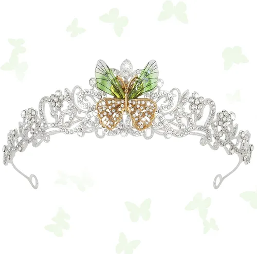 Miniatura 39 de CIEHER - Tiaras y coronas para mujeres y niñas - Regalos de corona para novia, boda, graduación, cumpleaños y Navidad