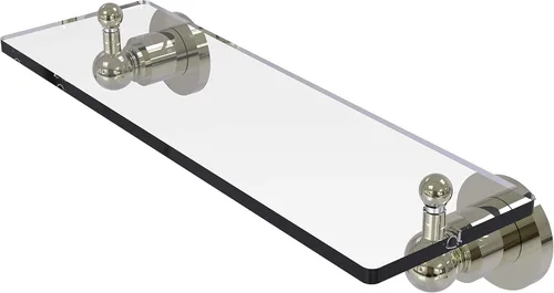 Miniatura 13 de Allied Brass AP-1/16 Astor Place - Estante de cristal con bordes biselados, color negro mate Mate negro