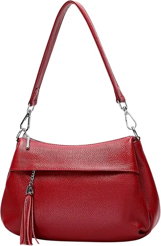 Miniatura 2 de Over Earth Bolsos de cuero para mujer, bolso de hombro pequeño Hobo para mujer