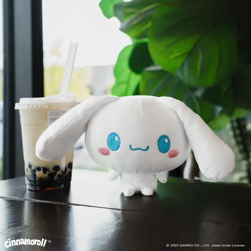 Miniatura 3 de TeeTurtle Cloudheads Cinnamoroll Peluche - Animal de Peluche Oficial de Sanrio de 5 Pulgadas con Detalles Bordados - Juguetes de Peluche Suaves