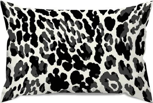Miniatura 116 de ArogGeld Funda de almohada para sofá, guepardo y leopardo, estampado de leopardo, funda de cojín decorativa de granja para sala de estar