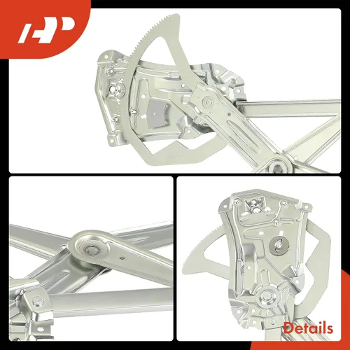 Miniatura 7 de A-Premium Elevalunas eléctrico delantero del lado del conductor sin motor compatible con BMW 318i 318is 323i 323is 325i 325is 328i 328is M3