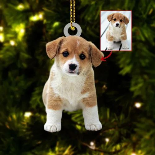 Miniatura 9 de Adorno fotográfico personalizado para árbol de Navidad 2D, adorno de Navidad personalizado con foto, regalos de Navidad para amigos familiares
