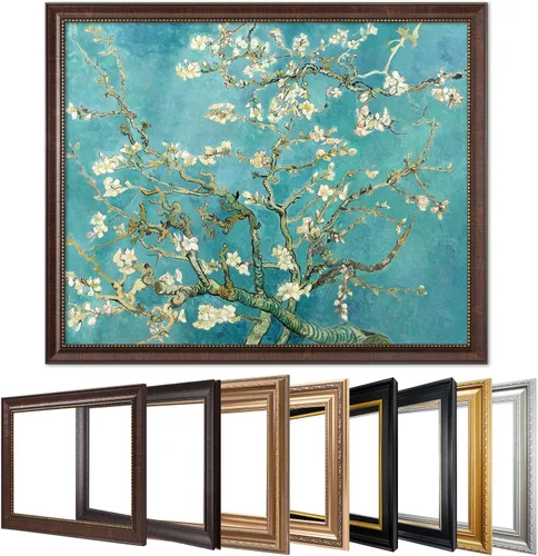 Miniatura 20 de DECORARTS - Serie de pinturas enmarcadas de Vincent Van Gogh (favoritos) – impresión giclée de arte en lienzo.