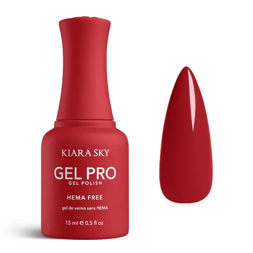 Miniatura 8 de KIARA SKY Pro - Esmalte de uñas de gel sin hema, Brick By Brick, 0.5 onzas líquidas