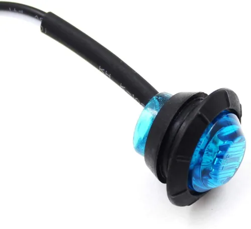 Miniatura 5 de KEING Paquete de 10 luces LED impermeables para barcos marinos, iluminación subacuática, luces interiores LED de utilidad, luces de navegación, Azul