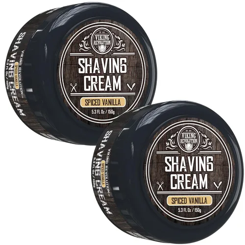 Miniatura 8 de Crema de afeitar de lujo con aroma a menta y eucalipto - Jabón de afeitar suave, sedoso y sedoso - Espuma rica para el afeitado más suave - 5.3 oz