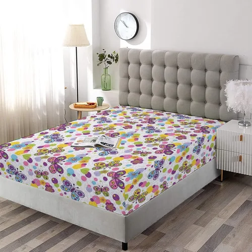 Miniatura 33 de Juego de sábanas decorativas tamaño individual XL, juego de sábanas bajeras con bolsillos profundos de cactus y 2 fundas de almohada