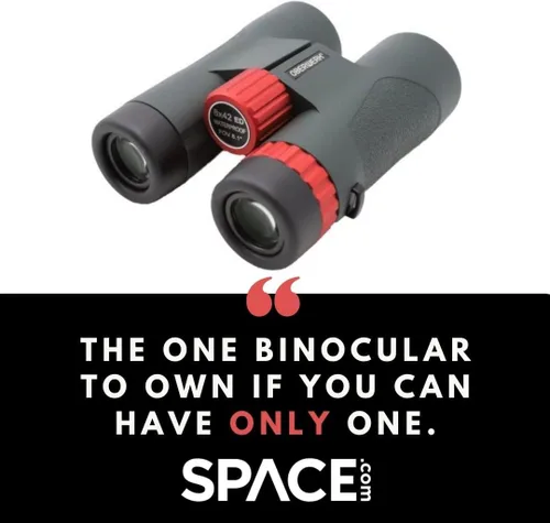 Miniatura 2 de Oberwerk Binoculares Sport ED 8x42 – Prismáticos profesionales para adultos/senderismo y exteriores/observación de aves de nivel avanzado/armadura