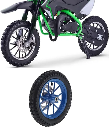 Miniatura 5 de Neumático y llanta delantera de 12.5 x 2.75 pulgadas, neumático de goma + llanta de metal, mini rueda delantera de bicicleta, para mini motocross