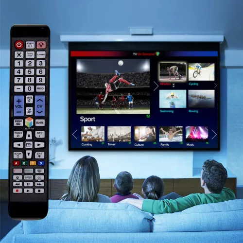 Miniatura 6 de Reemplazo Samsung TV Control remoto para todos los Samsung Smart TV LCD LED QLED UHD Plasma 4K 3D HDTV con retroiluminación - No necesita