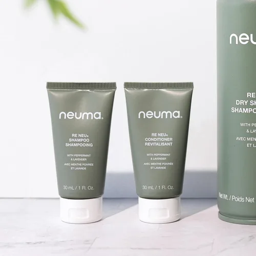 Miniatura 10 de NEUMA Re Neu Champú sin sulfato para eliminación de acumulación y cuidado del cuero cabelludo Champú aclarante con menta y lavanda Fórmula
