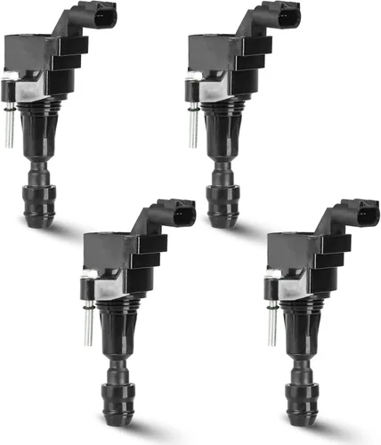 Paquete de 4 bobinas de encendido compatibles con Buick Chevy GMC Saturn Pontiac Lacrosse Regal Verano Cobalt Equinox Malibu Terrain Ion Sky G5 G6