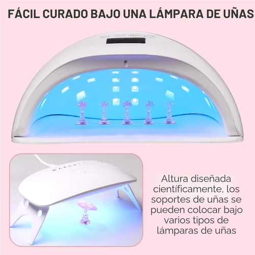 Miniatura 8 de Makartt Soporte de uñas para uñas a presión, práctica de pintura artística, soporte magnético para pintar uñas, soporte para diseños de uñas