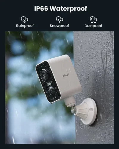 Miniatura 6 de ieGeek Cámara de seguridad celular 4G LTE inalámbrica para exteriores, sin WiFi, cámara de energía solar, cámara de seguridad fuera de la red