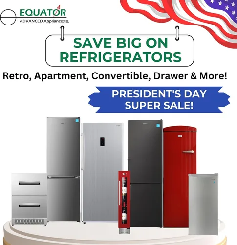 Miniatura 2 de EQUATOR ADVANCED Appliances Conserv 3 pies cúbicos Midi congelador vertical, inoxidable
