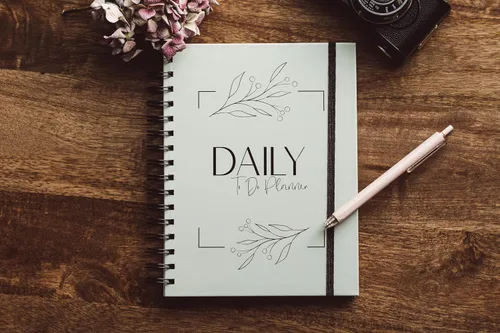 Miniatura 3 de Paper 'n Such Agenda diaria sin fecha, suministros escolares y de oficina, organiza tareas y aumenta la productividad, diario de trabajo, cuaderno