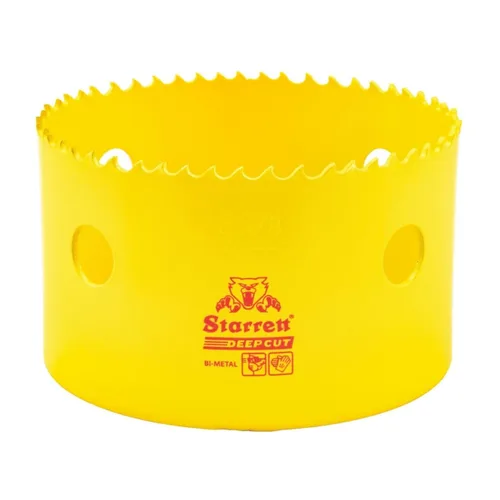 Miniatura 17 de Starrett DCH0136-G - Sierra perforadora bimetálica de corte profundo con dientes HSS resistentes a la abrasión - Ideal para cortar metal, acero
