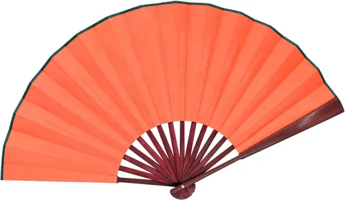Miniatura 8 de Ventilador de mano plegable chino con artesanía tradicional china de 13 pulgadas