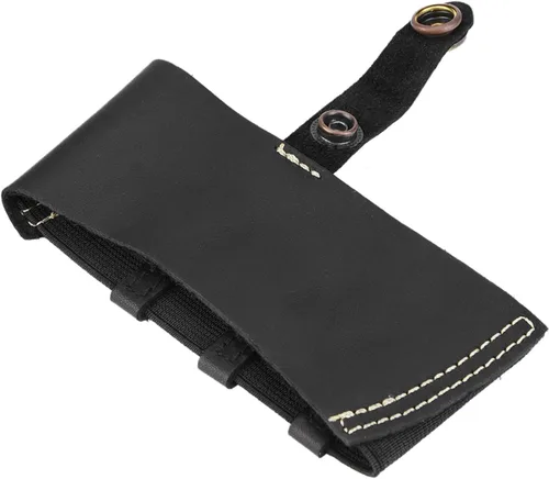 Miniatura 3 de Qiilu Funda protectora universal para botas de cambio de motocicleta, Negro