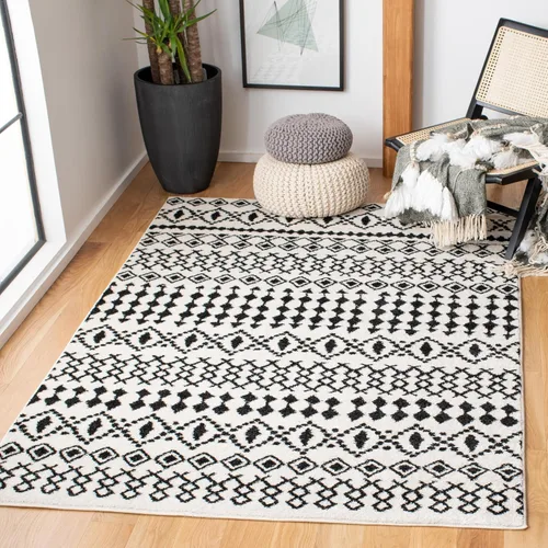 Miniatura 36 de SAFAVIEH Tulum Collection - Tapete de 2 x 8 pies, diseño marroquí bohemio envejecido, no desprende pelusa y fácil de limpiar, ideal para sala
