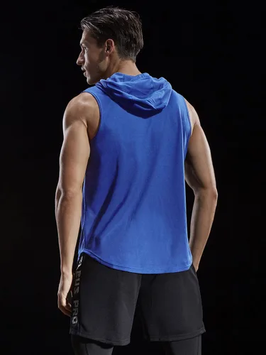 Miniatura 2 de NELEUS Dry Fit - Camiseta deportiva sin mangas para correr con capucha