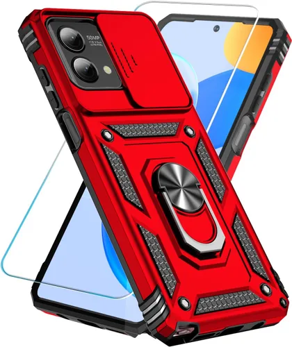 Miniatura 11 de SunStory Funda para teléfono Motorola Moto G Stylus 5G 2023 con protector de pantalla HD y cubierta deslizante para la cámara y patas de apoyo, Negro